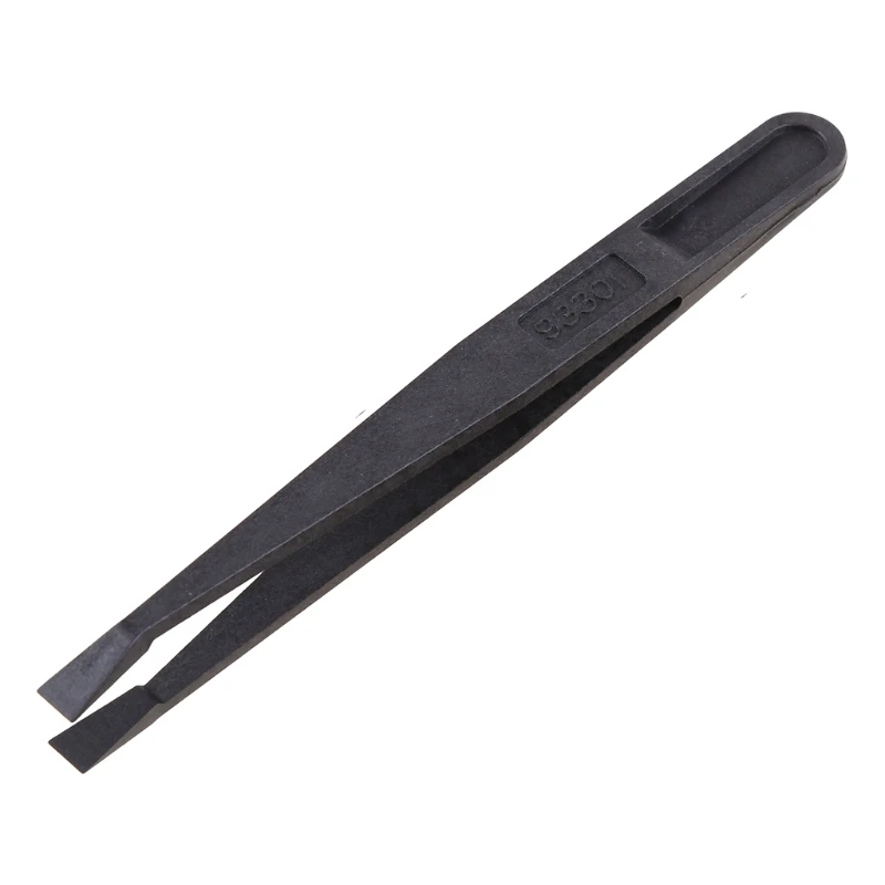 6 unids/set pinzas plástico antiestáticas pinzas rectas y curvadas herramientas manuales reparación Dropship