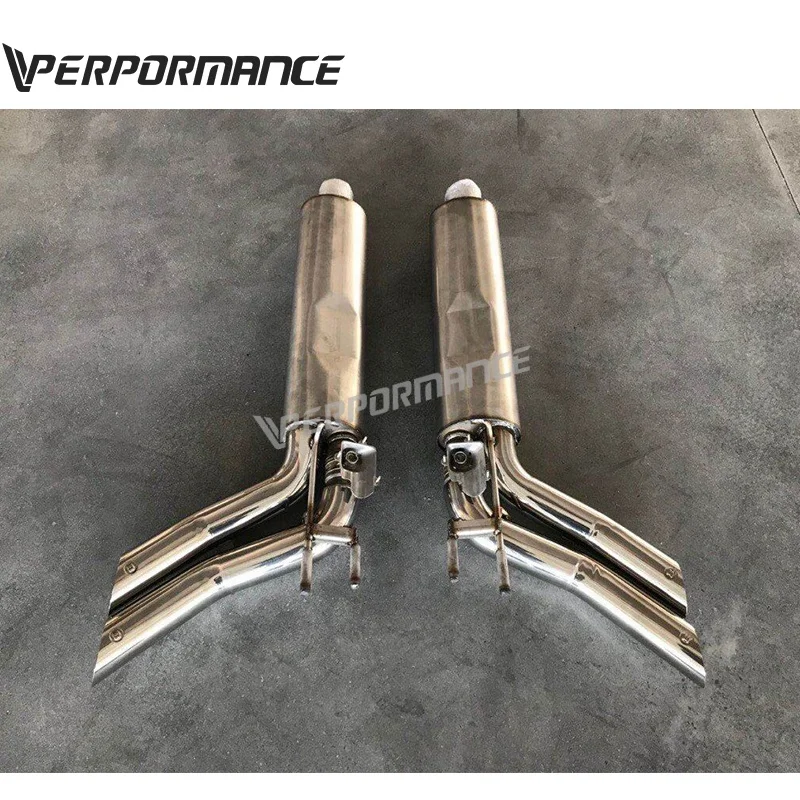 

STLFW463A Exhaust System for G-class W464 2019-2020year G500 G63 B-style Exhaust with Valve for W464 Muffler Tips