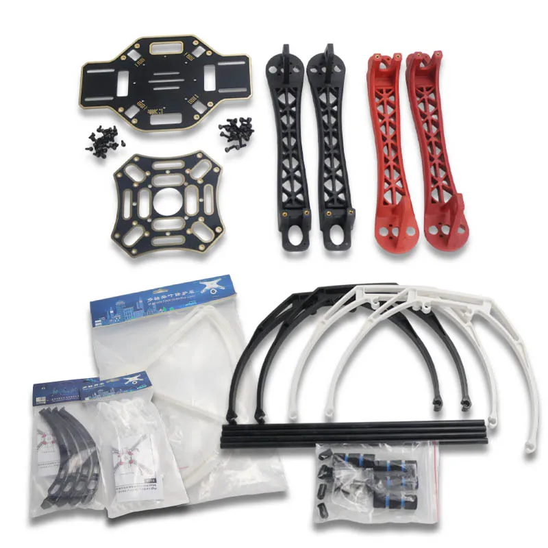 F450 450mm DIY Drone Frame Rack Kit with Landing Gear Expand / Propeller Protective Guard for RC MWC Quadcopter Multicopter New
