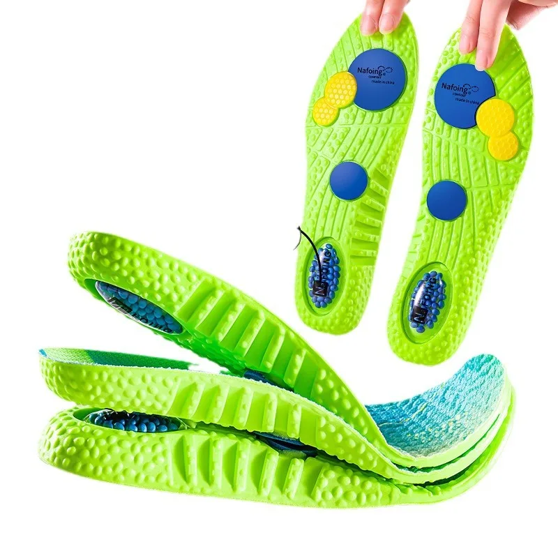 

Air Cushion Insoles for Men Running Sport Shoe Insole Feet Comfort Shock Absorption Shoe Sole Plantar Fasciitis Shoes Pads 1Pair