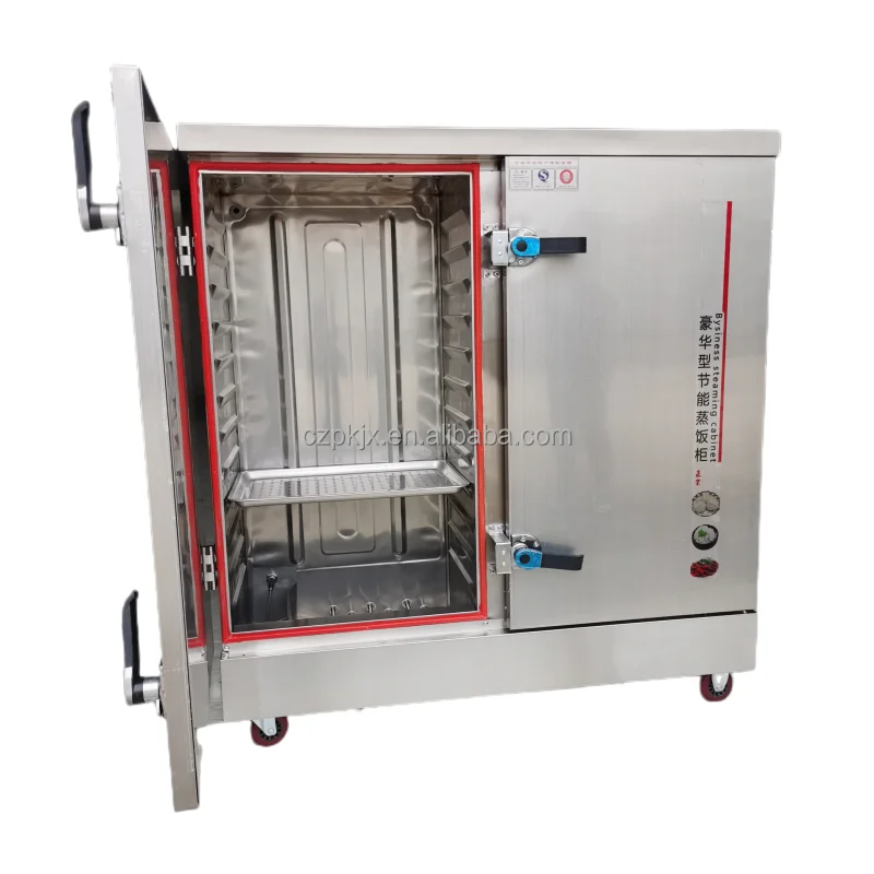 Commercial Steam Rice Steamer Steam Bun Steaming Cabinet Machine