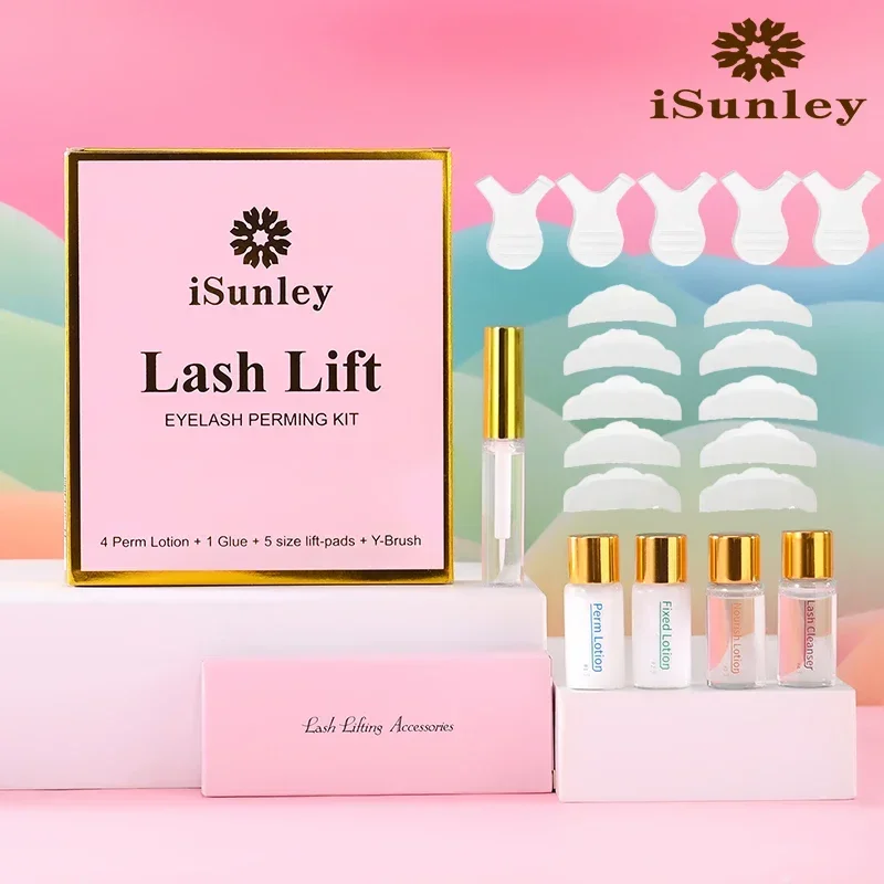 ISunley-Kit de levage de cils longue durée, Lifting des cils, Perming, Gratitude, Fixation, Colle, Lasher bouclé, Salon de beauté, Usage domestique, Pro, Nouveau