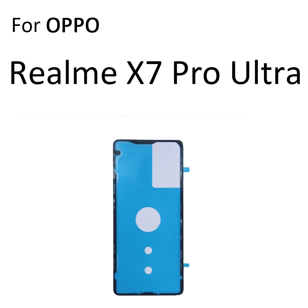 غطاء البطارية الخلفي ملصق خلفي شريط لاصق لاصق لـ OPPO Realme X XT X2 X3 Super Zoom X50 X50m X50Pro X7 Pro Max Ultra 5G #6