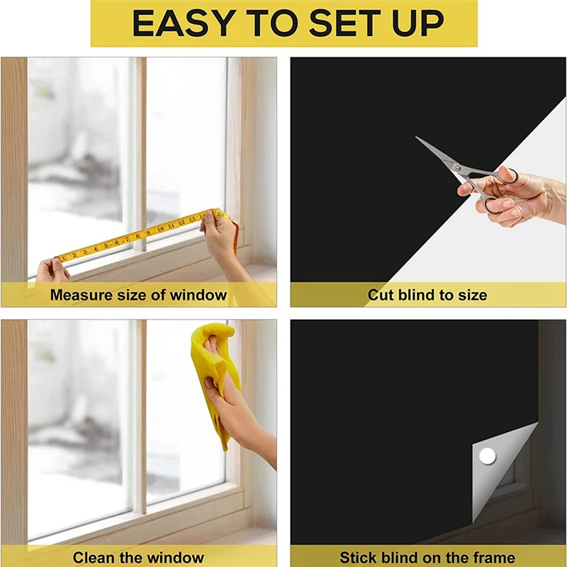 F-3C – rideaux occultants portables pour fenêtre de voyage, stores occultants temporaires pour chambre de bébé/dortoir/bureau, 200cm