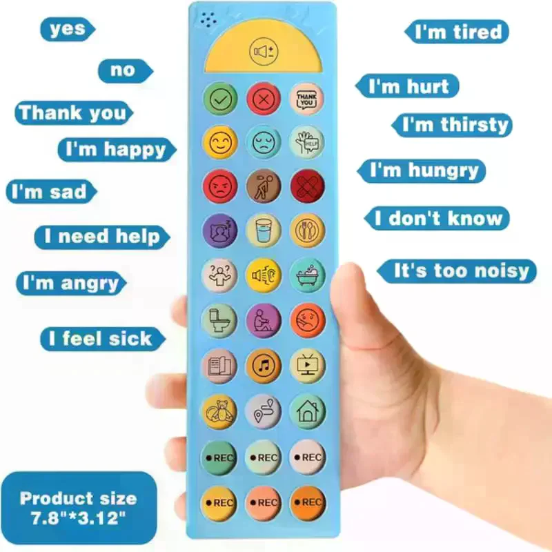 

Устройство AAC для устройства связи с аутизмом для невербальных детей и взрослых Инструменты для связи без веревки