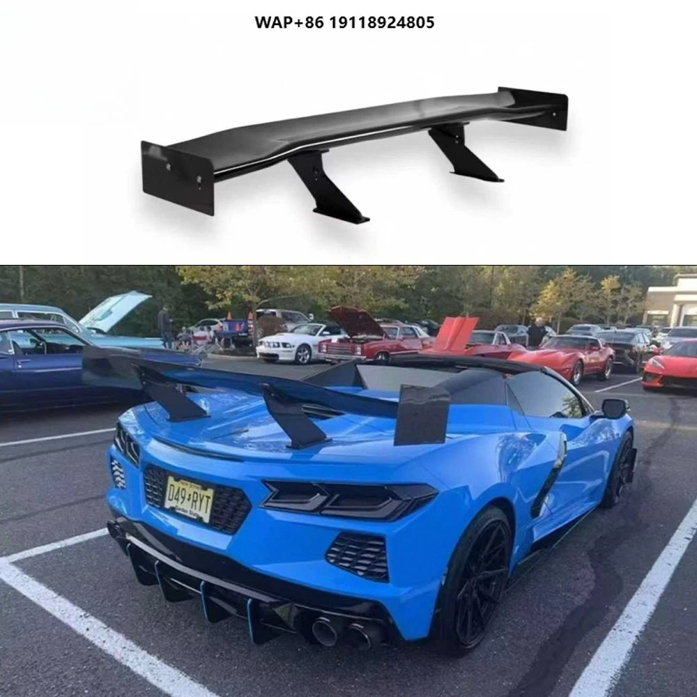

Performance Style Carbon Fiber Rear Wing for Corvette C8 2020-2024, High Downforce Spoiler