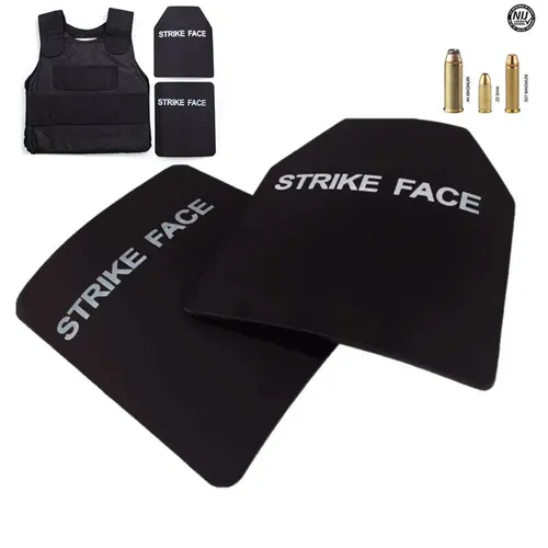 Placa de acero a prueba de balas, armadura corporal balística, tablero compuesto a prueba de puñaladas, nivel NIJ IIIA o reemplaza el chaleco