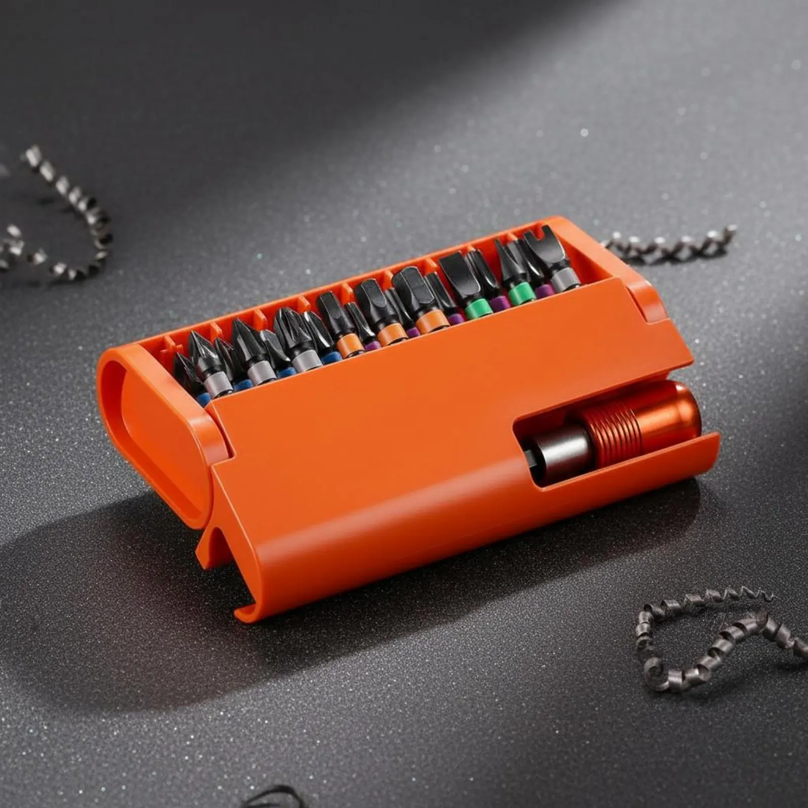 S2 Steel Hex Shank Bit Set Rustproof Attractive Screwdriver Driver Bit Collection Tool Accessory Portable Color Coded