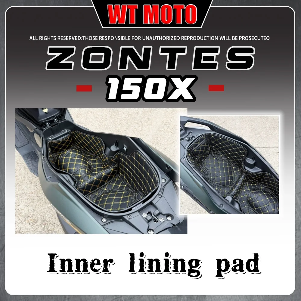 

For ZONTES 150X faux leather bucket seat cushion, bucket seat liner, anti-friction pad, rear storage box mat, accessories.