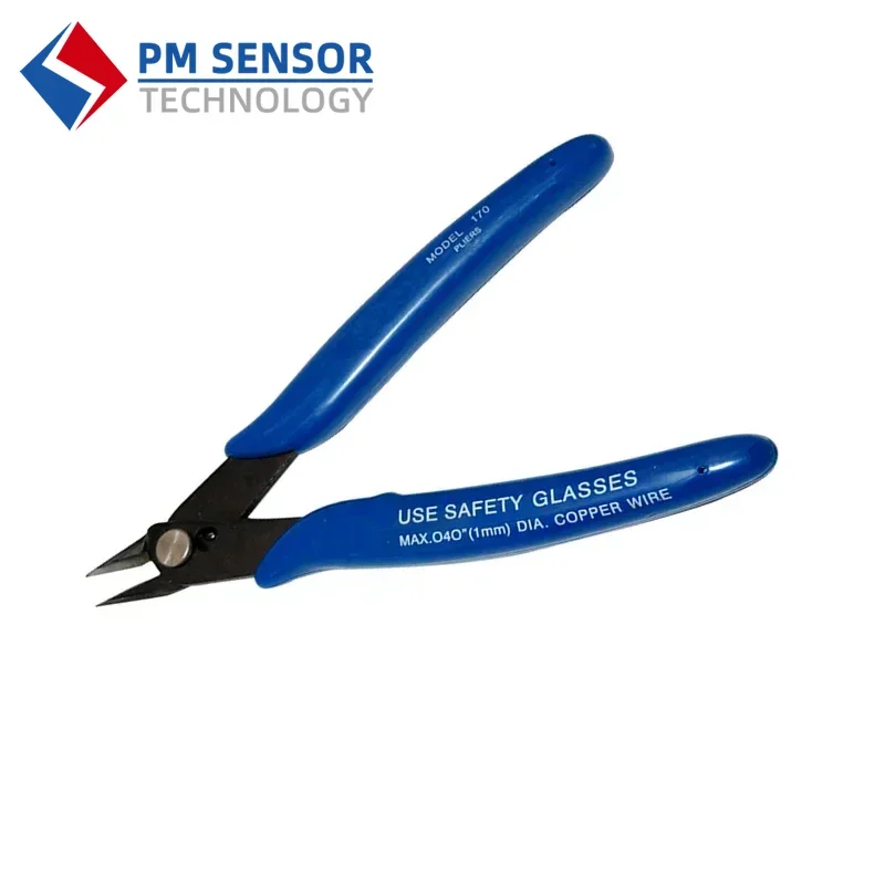 PLATO 170 Tagliafili Pinza diagonale elettronica fai-da-te Tronchesi per cavi a taglio laterale Pinza rossa blu Mini cesoie a mano Pinza a filo