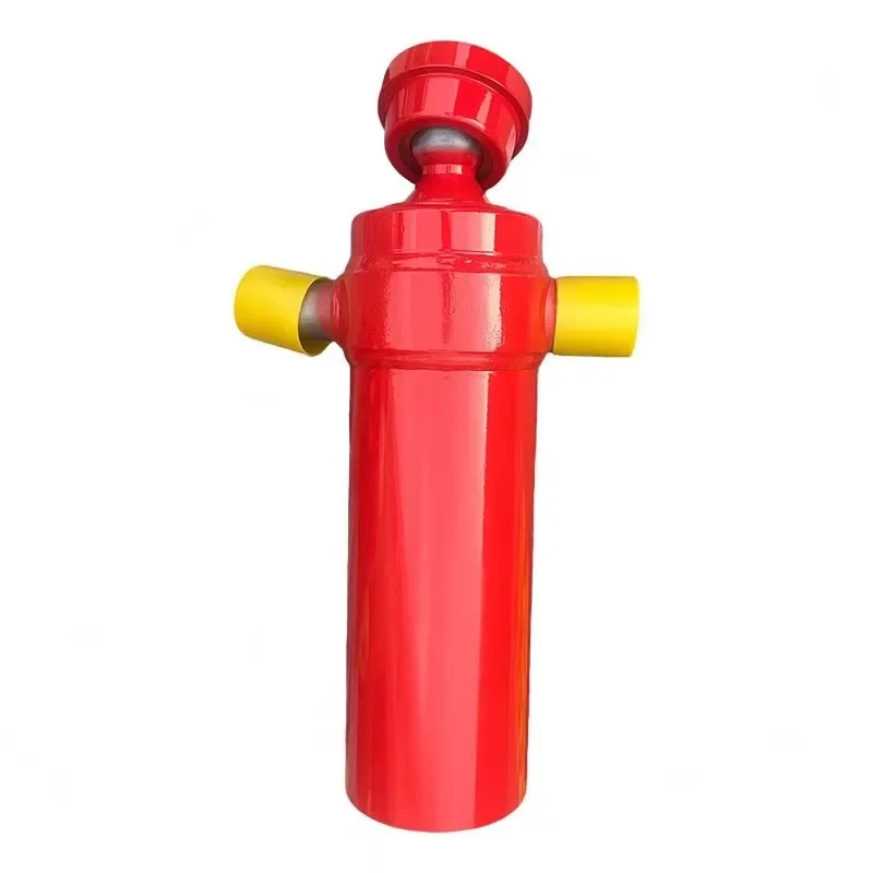 Double-Acting 4 Stage Telescopic Hydraulic Cylinder for Dump Truck with 30Mpa Pressure ISO9001 Certified
