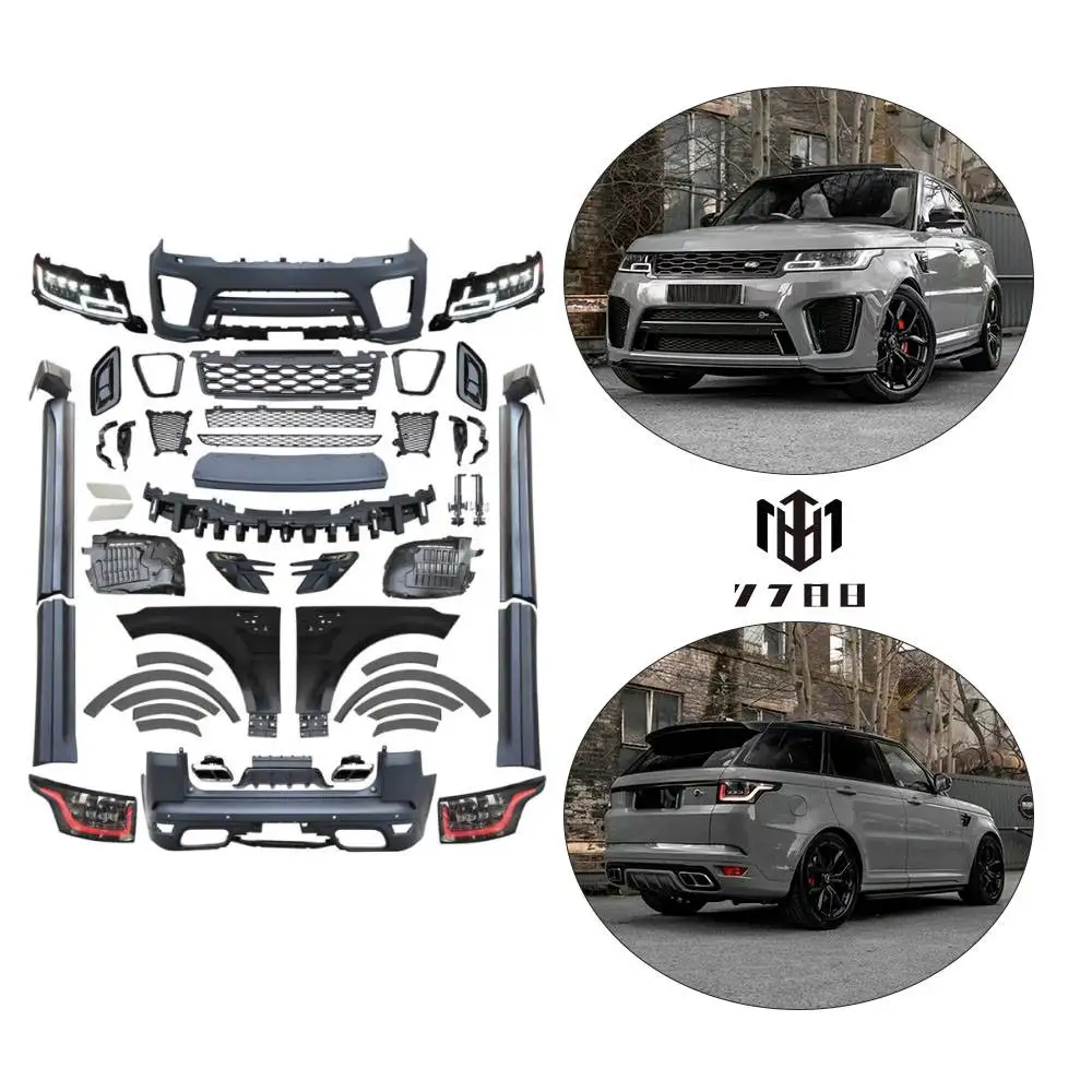 

Hot Sale Upgrade Convert SVR Model Body Kit Facelift Big Surround For Land Range Rover Sport L494 2014-2017 Up To 2018-2022