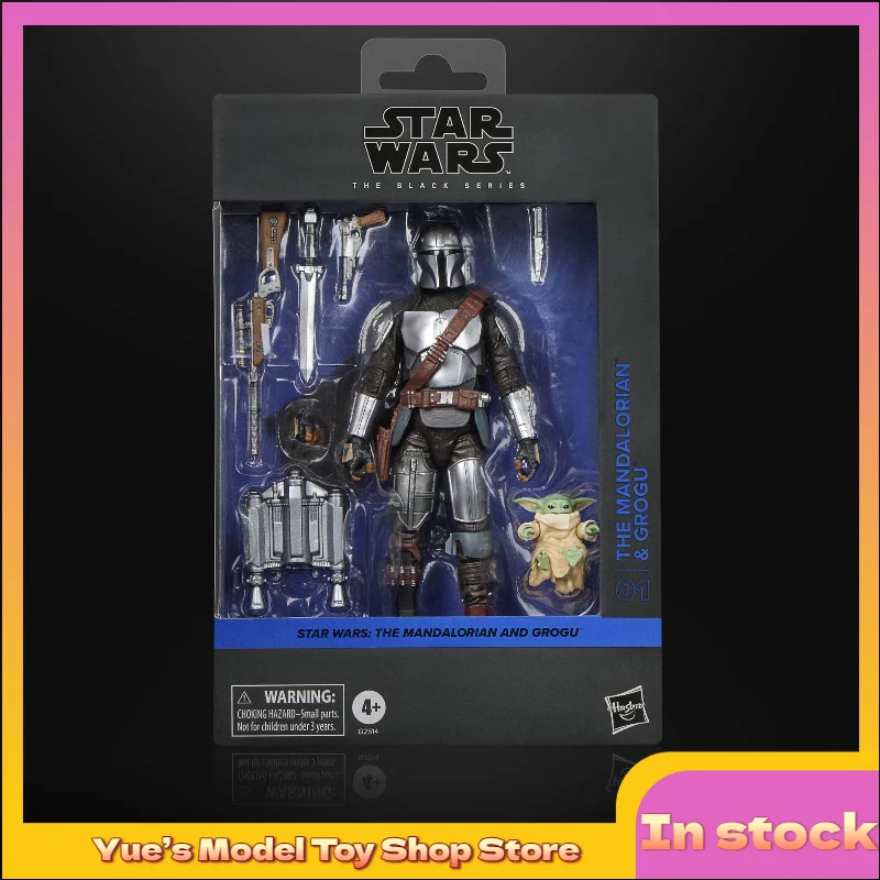 【en-stock】hasbro-star-wars-the-mandalorian-grogu-figurine-d'action-de-6-pouces-modele-de-jouet-collection-cadeau