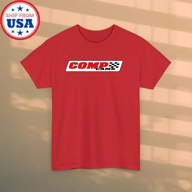 COMP Cams Herren-T-Shirt in Rot, Größe S-5XL
