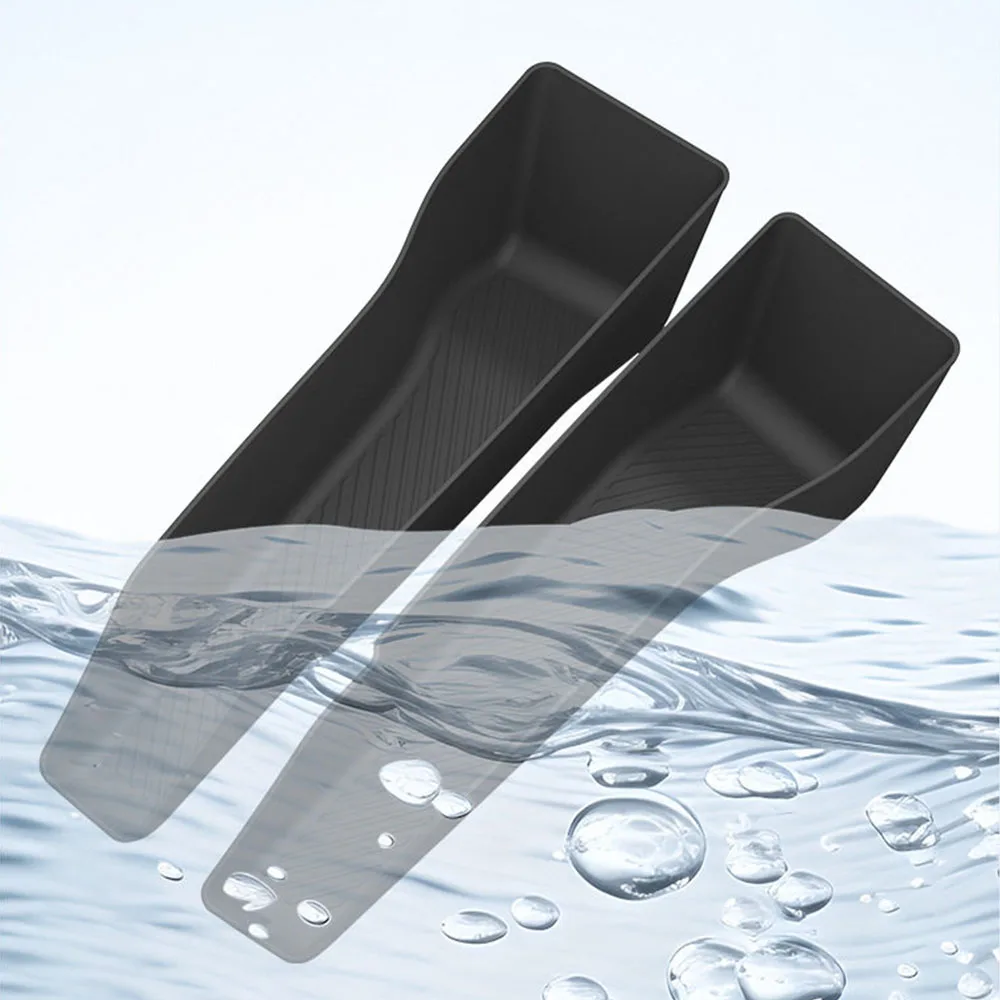 

4 шт. автомобильные органайзеры для дверных карманов, детали для модификации автомобиля, для Chery iCAR V27, из материала TPE, водонепроницаемые и пыленепроницаемые