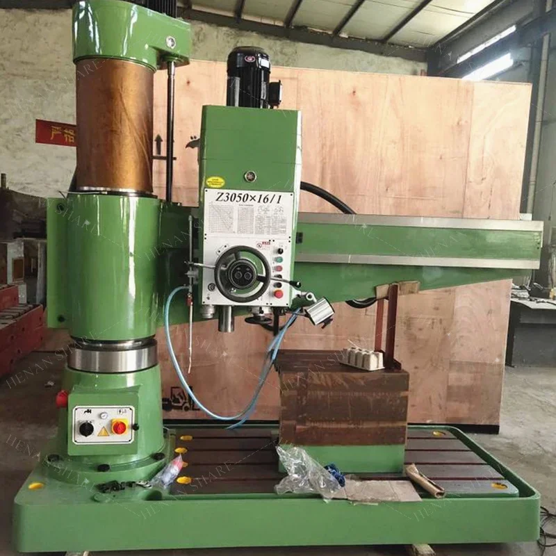 Z3050 Heavy‑Duty Radial Arm Drilling Machine, Vertical Drill Press for Metal Hole Drilling & Tapping in Industrial Workshop