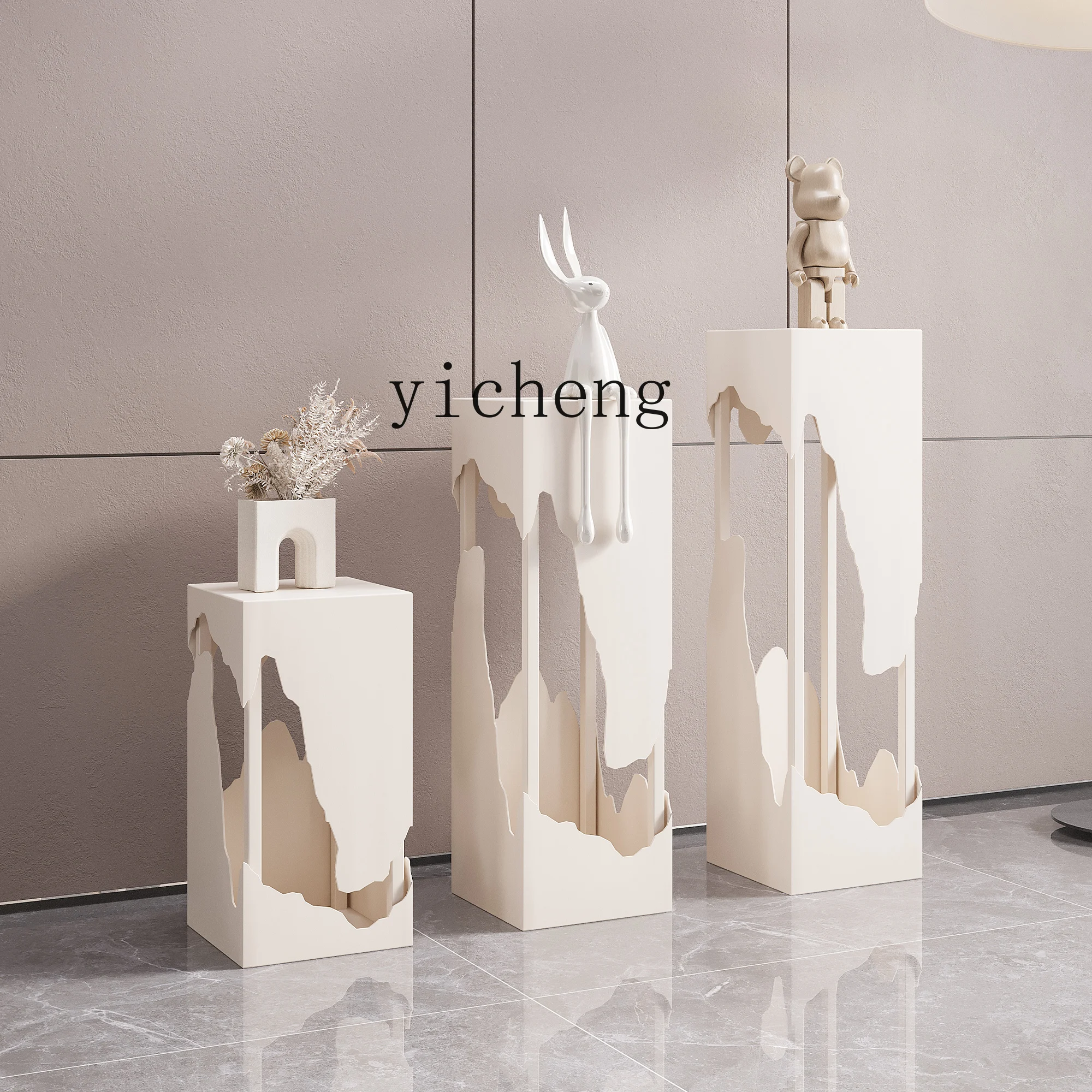 

Living Room Decor Creative Floor Stand Simple Corner Table Modern Decorative Stand vintage home decor