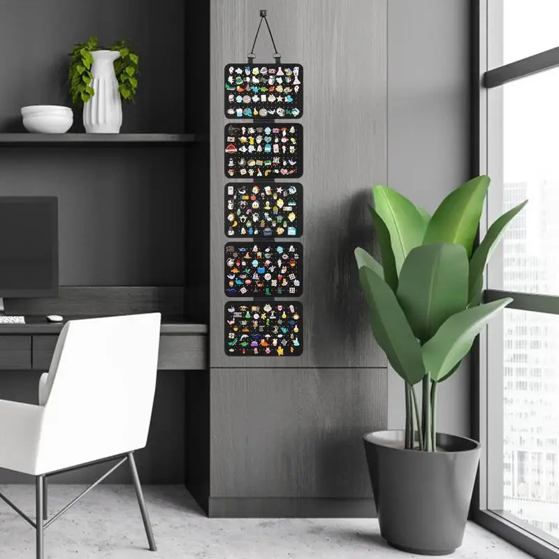 Brooch Pin Storage Panels Pin Brooch Display Panels With 5 Board Pieces Home Organization Case Pin Display Pages With Lanyard