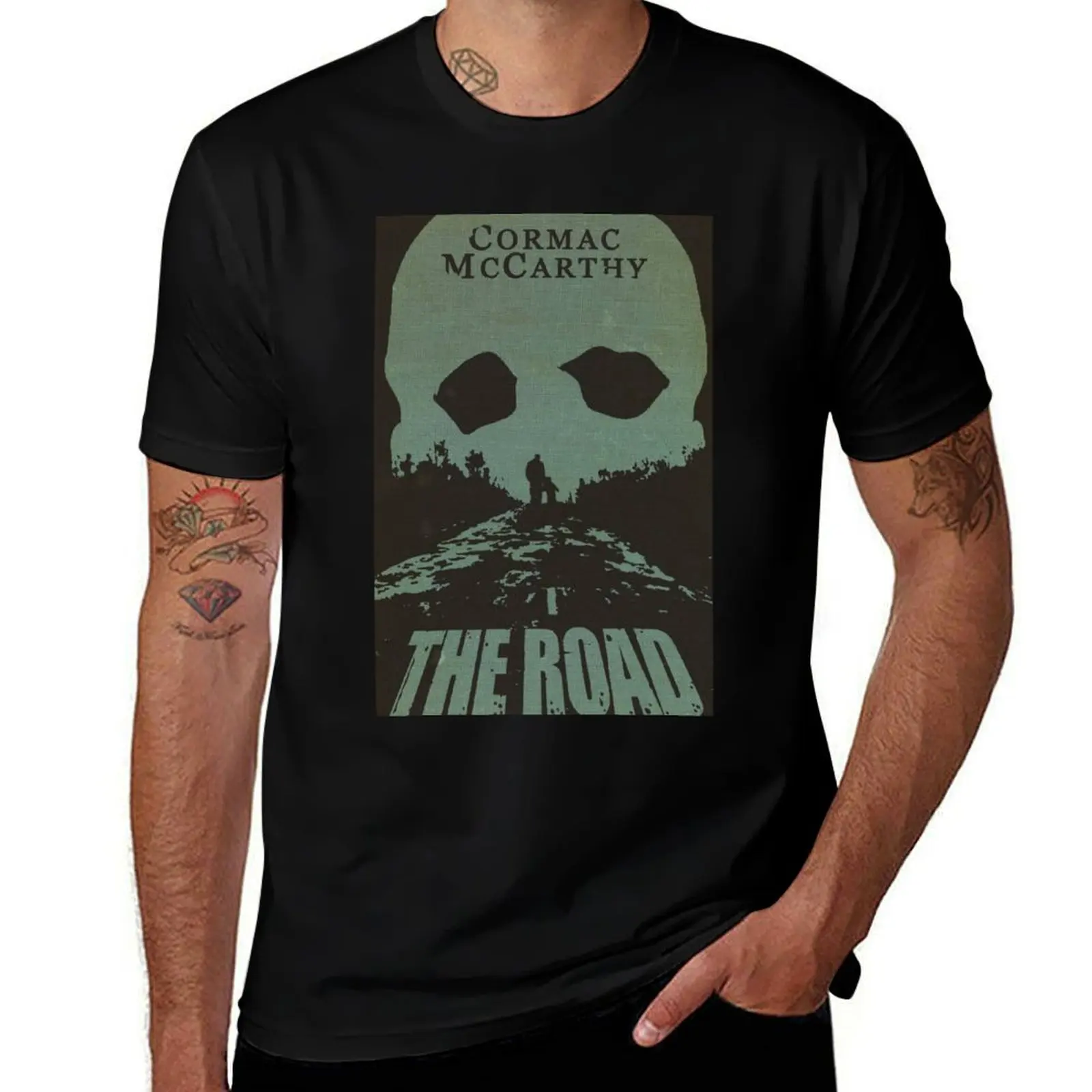 

The Road - Cormac McCarthy T-Shirt cotton t shirts man 100% anime t shirts oversize t shirt for man 100 percent cotton T-shirt