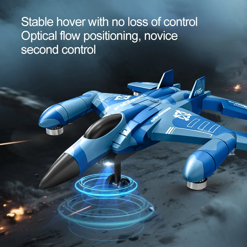 新型A27ドローン プロフェッショナル SU-35型飛行機 4K HDカメラ搭載 ブラシレスリモコン戦闘機クアッドコプター オプティカルフロー RCドローン おもちゃ