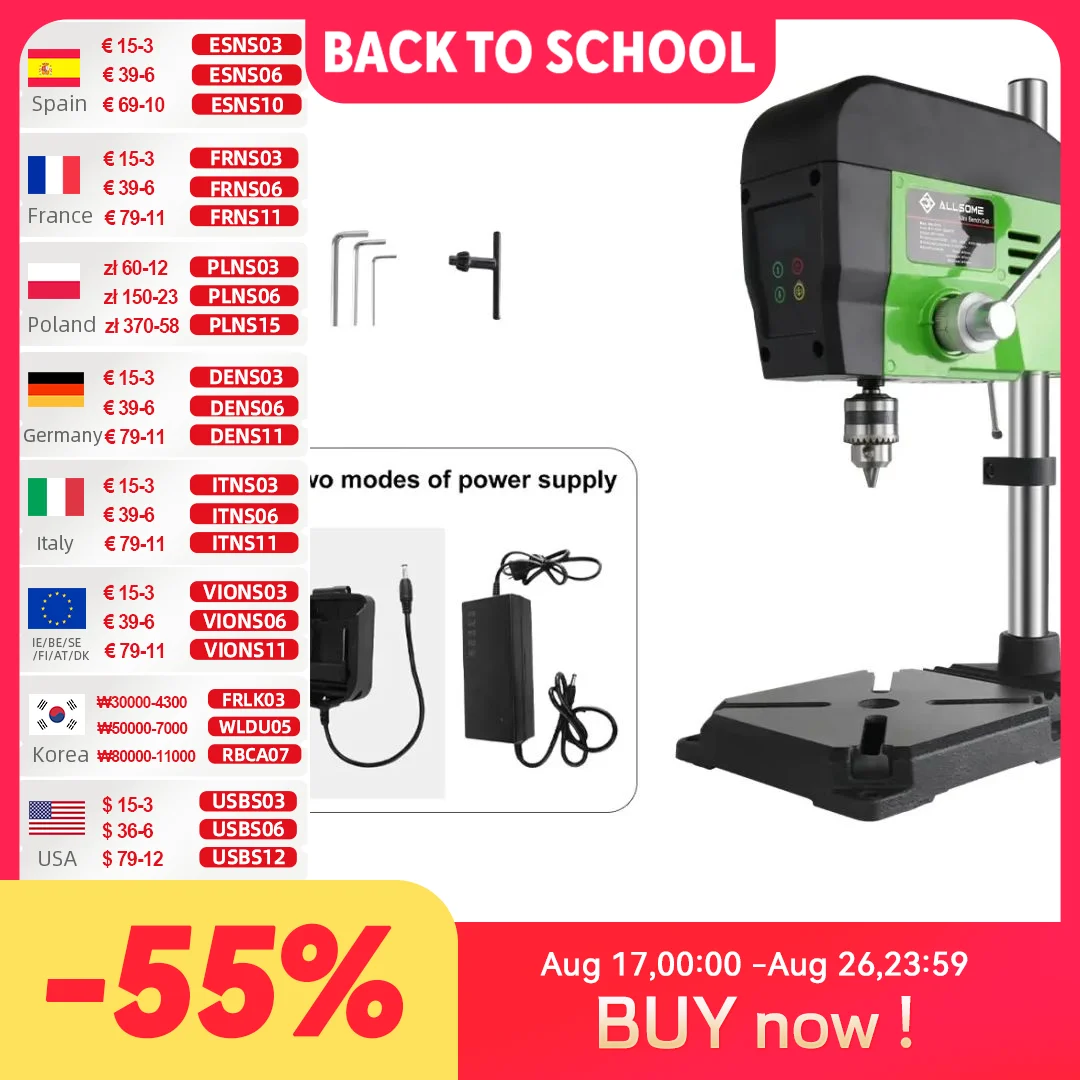 #15 Low Cost Drill Presses That Work