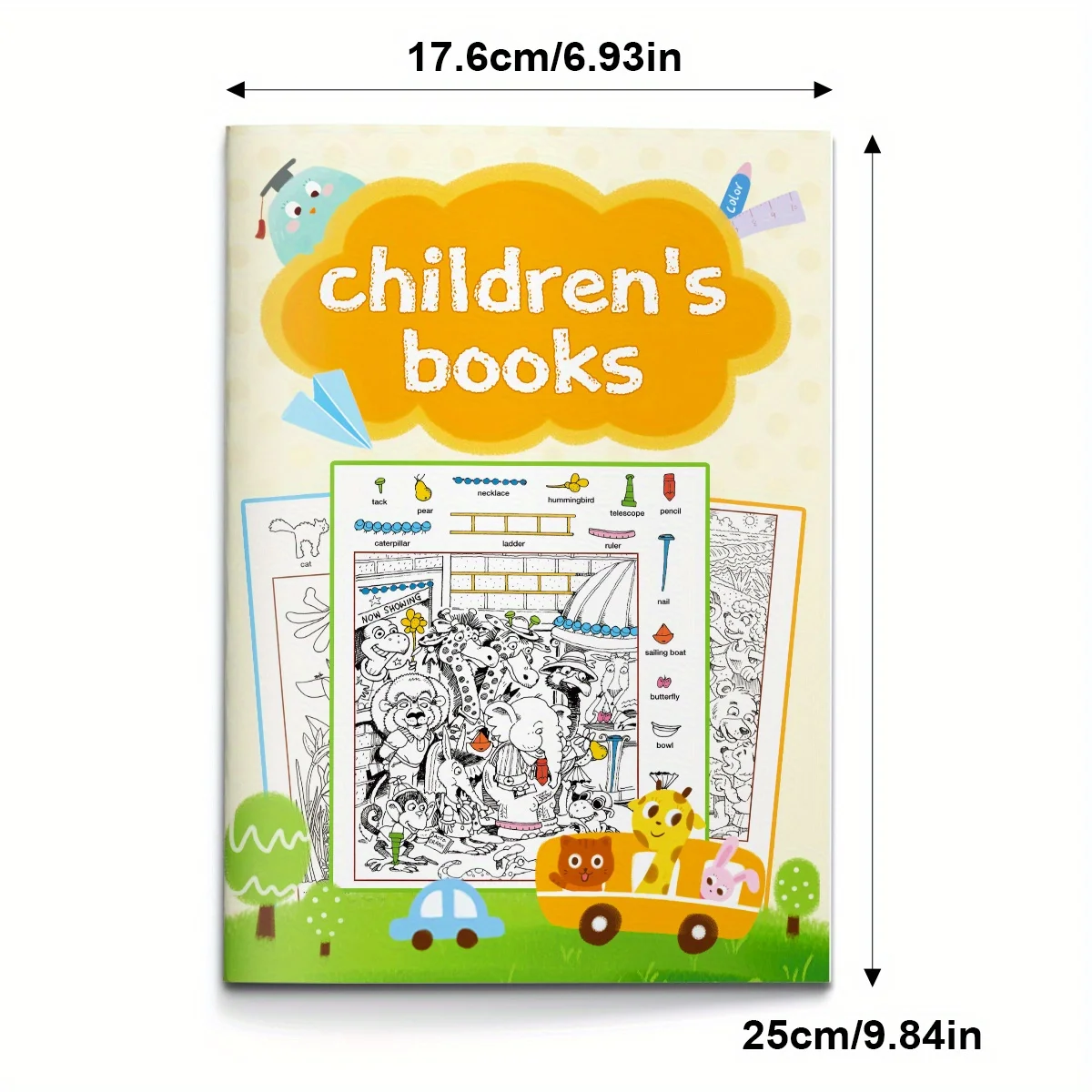 Find and Color for Kids: A Fun and Activity Book That Builds Focus, Observation