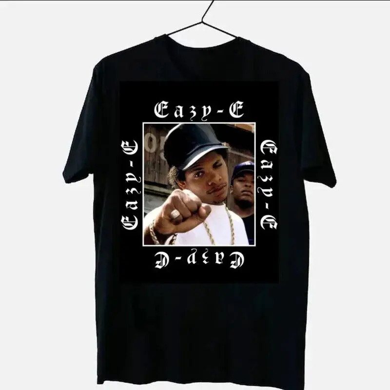 Eazy E graphic gift for fan unisex T-shirt black all size S to 3XL