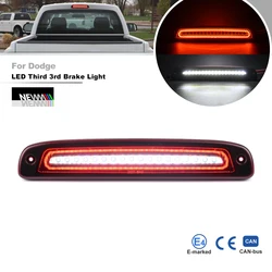 For Dodge Dakota Pickup Trucks 1997-2011 Led Center High Mount Third 3rd Brake Stop Light White Cargo Roof Kit OEM# 55056202AH