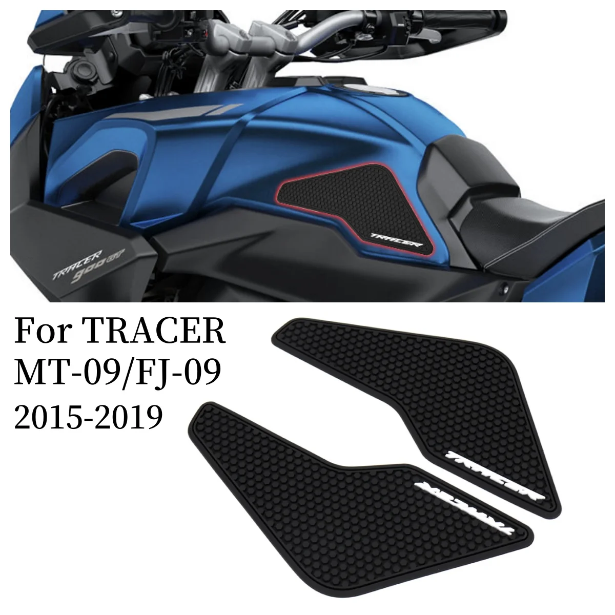 

Мотоциклетная резиновая накладка на топливный бак, противоскользящая защита бака для Yamaha MT09 MT 09 FJ09 FJ 09 TRACER Tracer 900 2015-2019