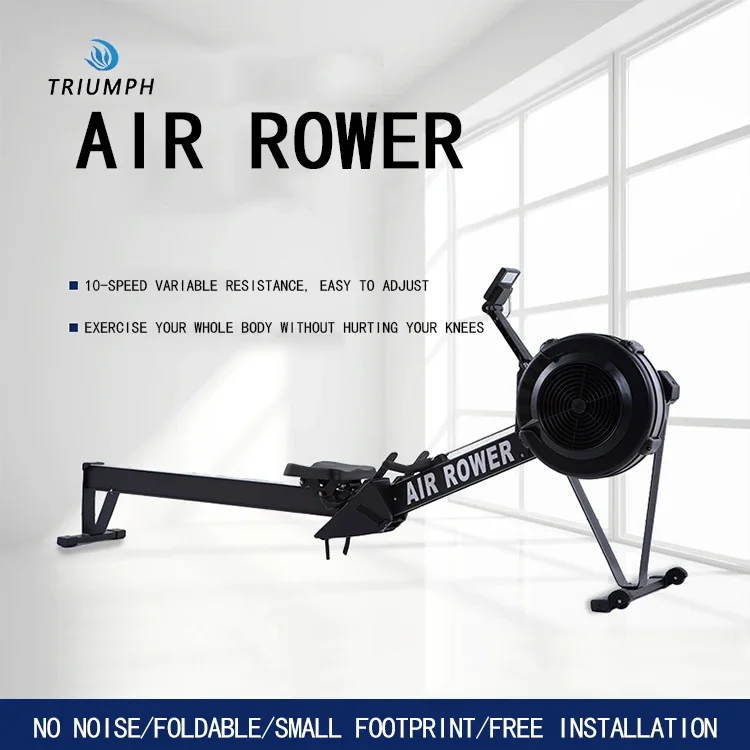 2021 new arrival hot selling rowing machine air rower rowing machine exercise rowing machine gym equipment