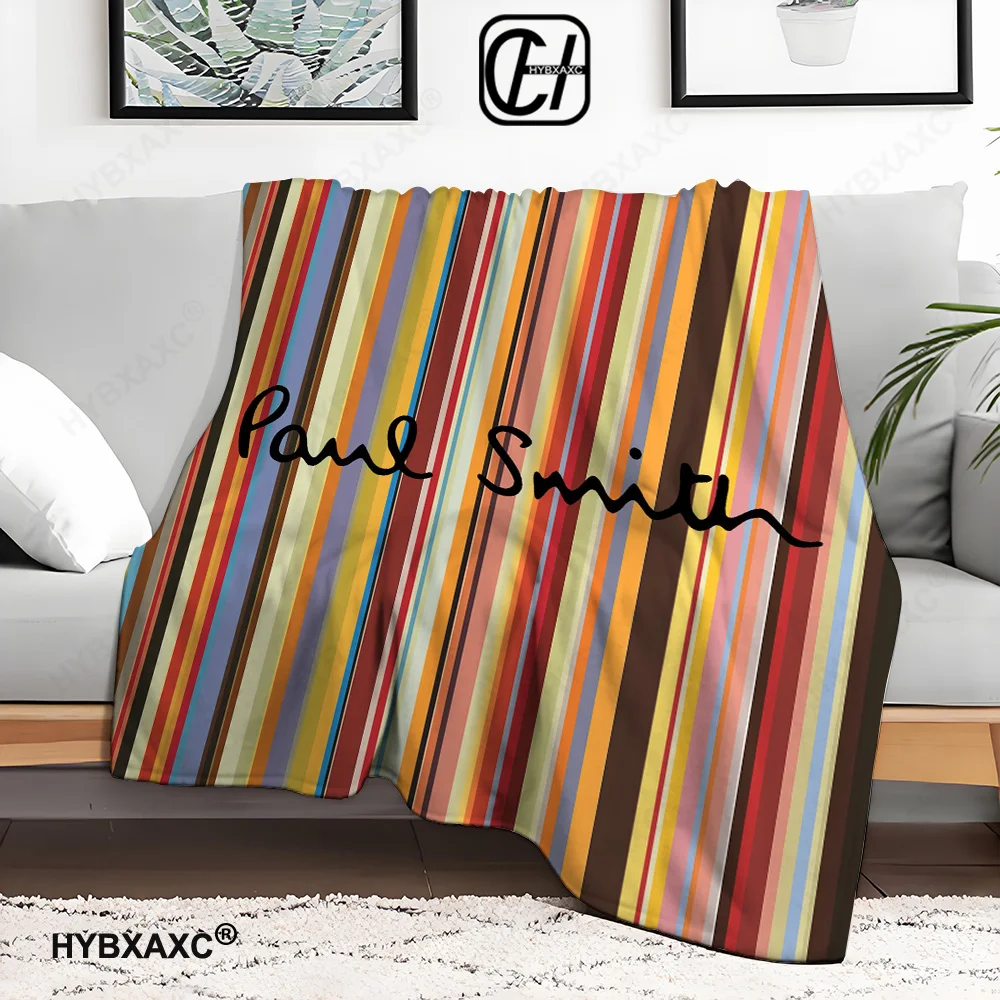 

Fashion Gift 3DP-Paul-Smith-h Clothing Logo Blanket Home Sofa Bed Decoration Warm Four Seasons Picnic Car Blanket