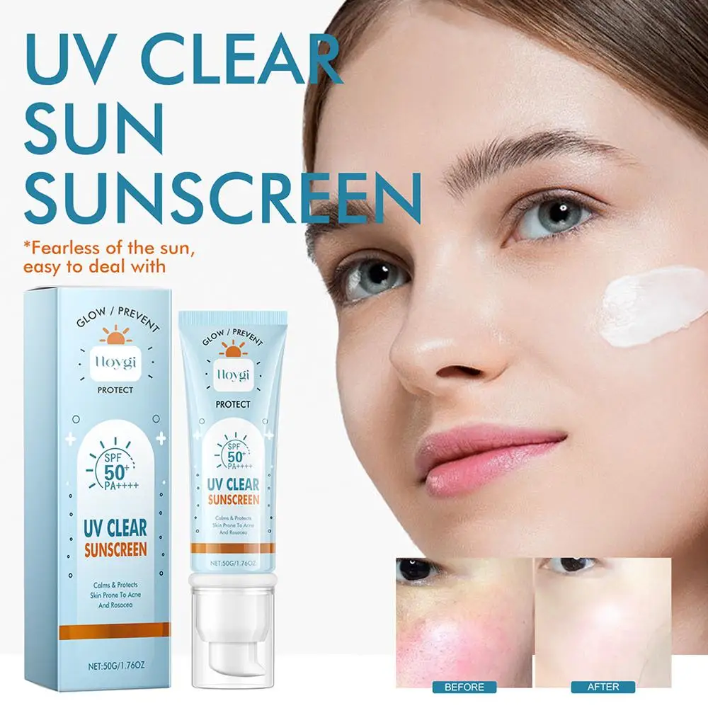 

Facial Body Sunscreen Whitening Sun Cream Sunblock Sun Protective Facial Cream 50 Skin Protection Cream Anti SPF Q7S1