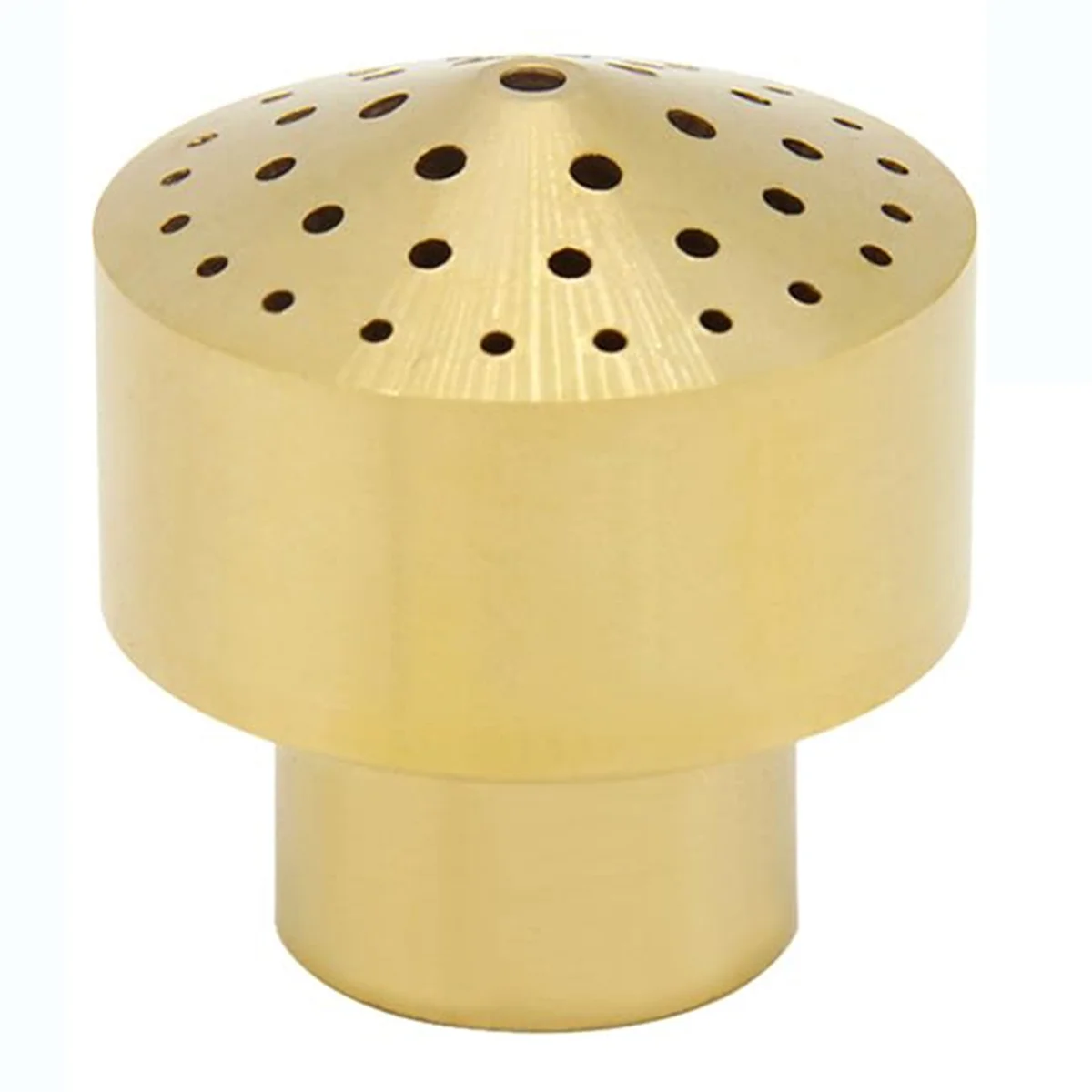 Brass Fountain Nozzle 1/2Inch DN15 Pond Column Water Sprinkle Head for Garden Pond Amusement Park