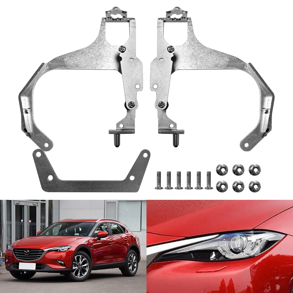 

Taochis Car-Styling Adapter Frame Headlight Bracket for Mazda CX-4 2016-2018 (No AFS/AFS universal) car light retrofit