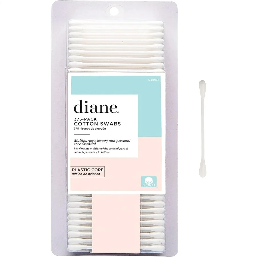 ダイアン綿棒 敏感肌用 やわらかくて優しい メイクアップ マニキュア ネイルポリッシュのタッチアップ マニキュア ペディキュア 美容アプリケーターに最適