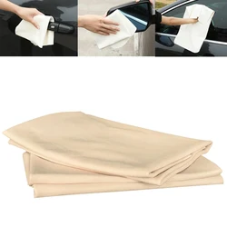 Car Cleaning Cloth Chamois Leather Car Wash Towel Super Absorbent Car Glass Clean Towel Quick Dry Towel Auto Clean Accessories