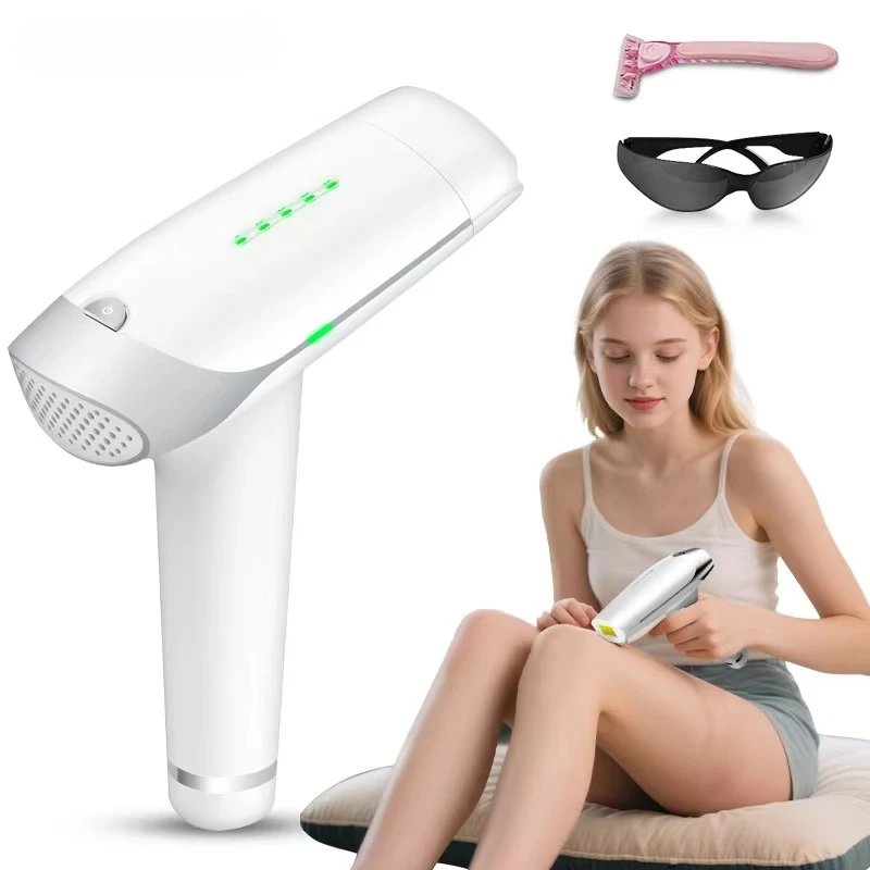 FOR T001 48W Laser Hair Removal Device Home Use Professional IPL Machine Ice Cooling Handset Permanent Painless Epilator