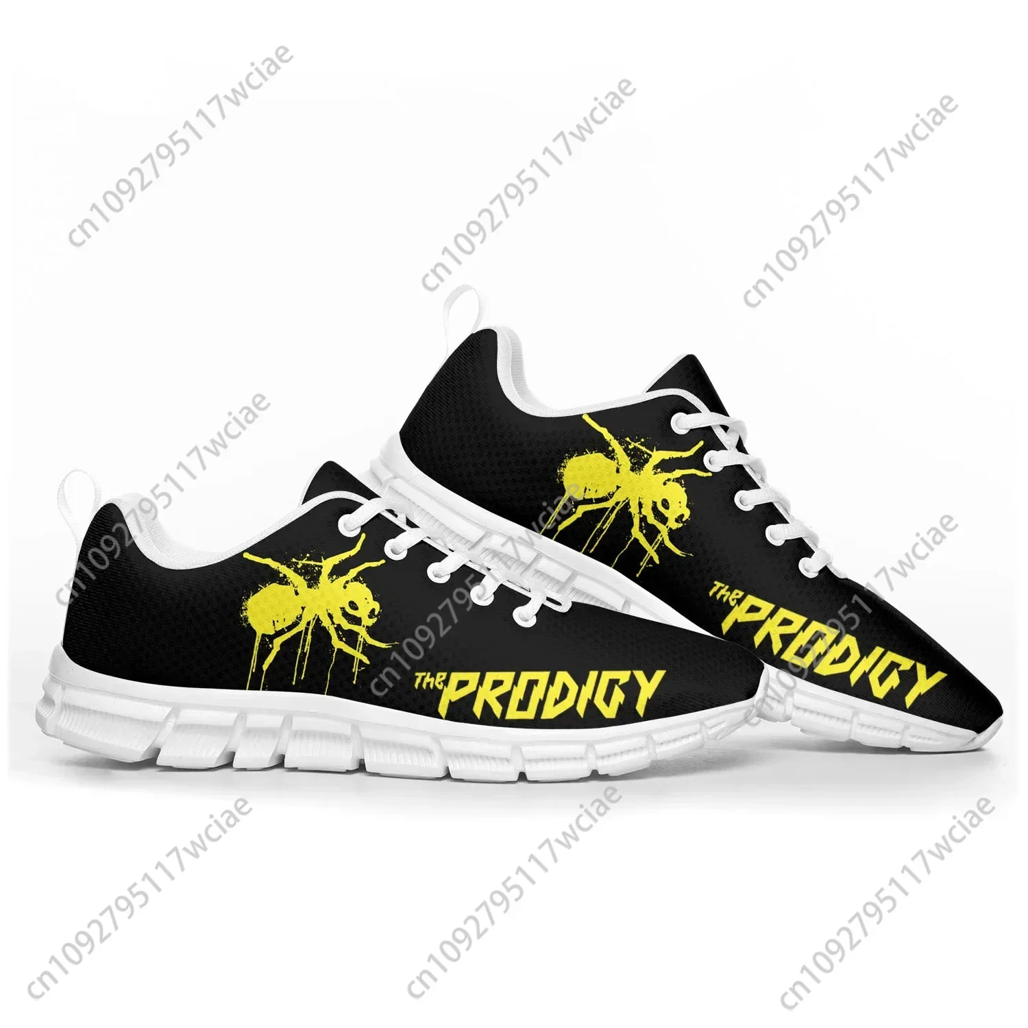 

The Prodigy Rock Band Pop Sports Shoes Mens Womens Teenager Sneakers Casual Custom High Quality Couple Shoes White