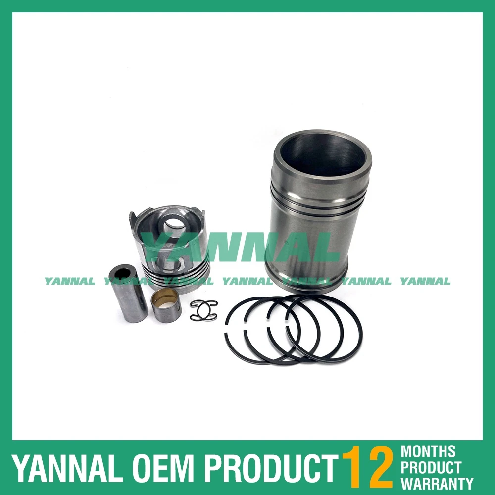 

Комплект гильзы цилиндра, поршня и кольца TF140 для двигателя Yanmar, запчасти