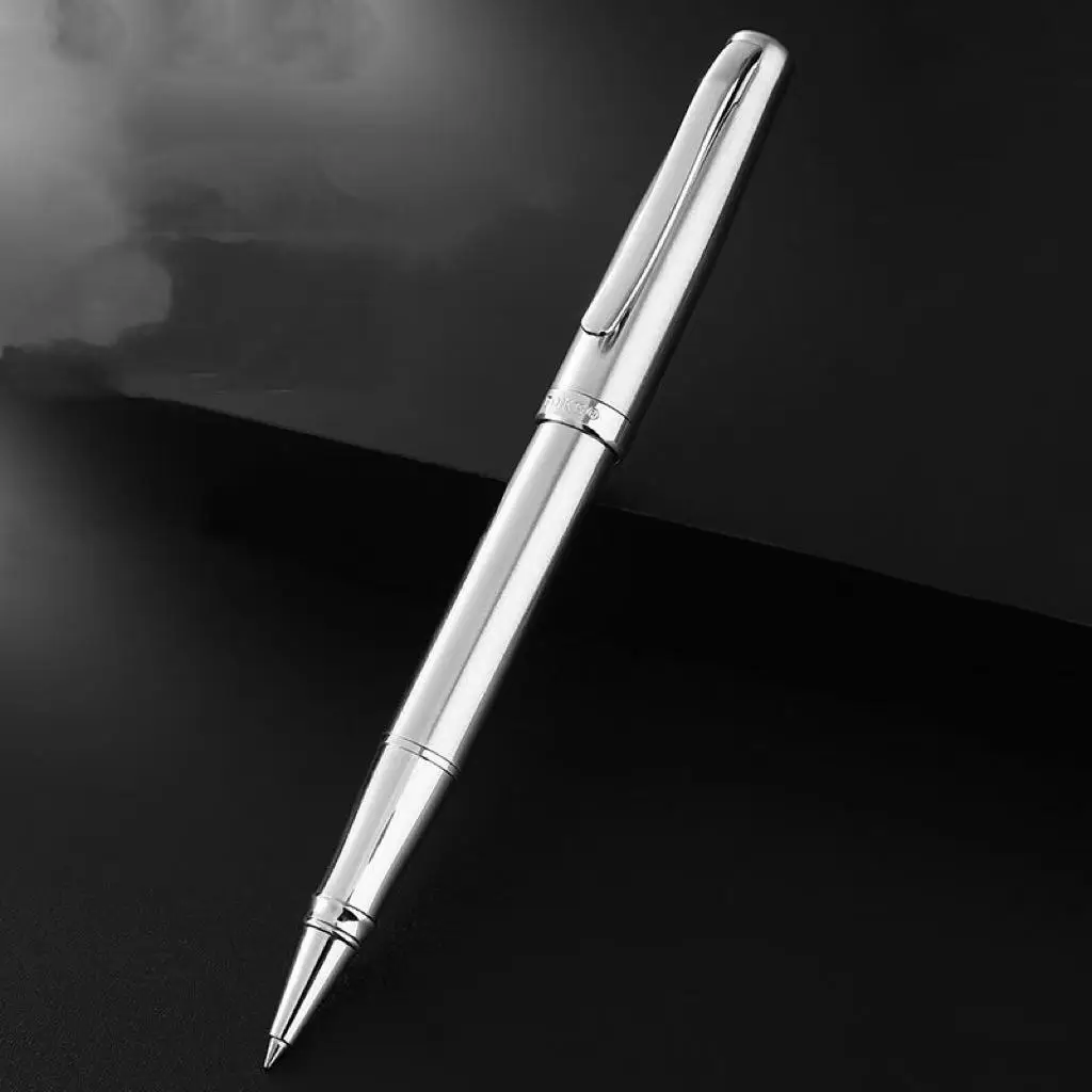 Wholesale black sand treasure pen all steel metal signature pen signing bill black pen