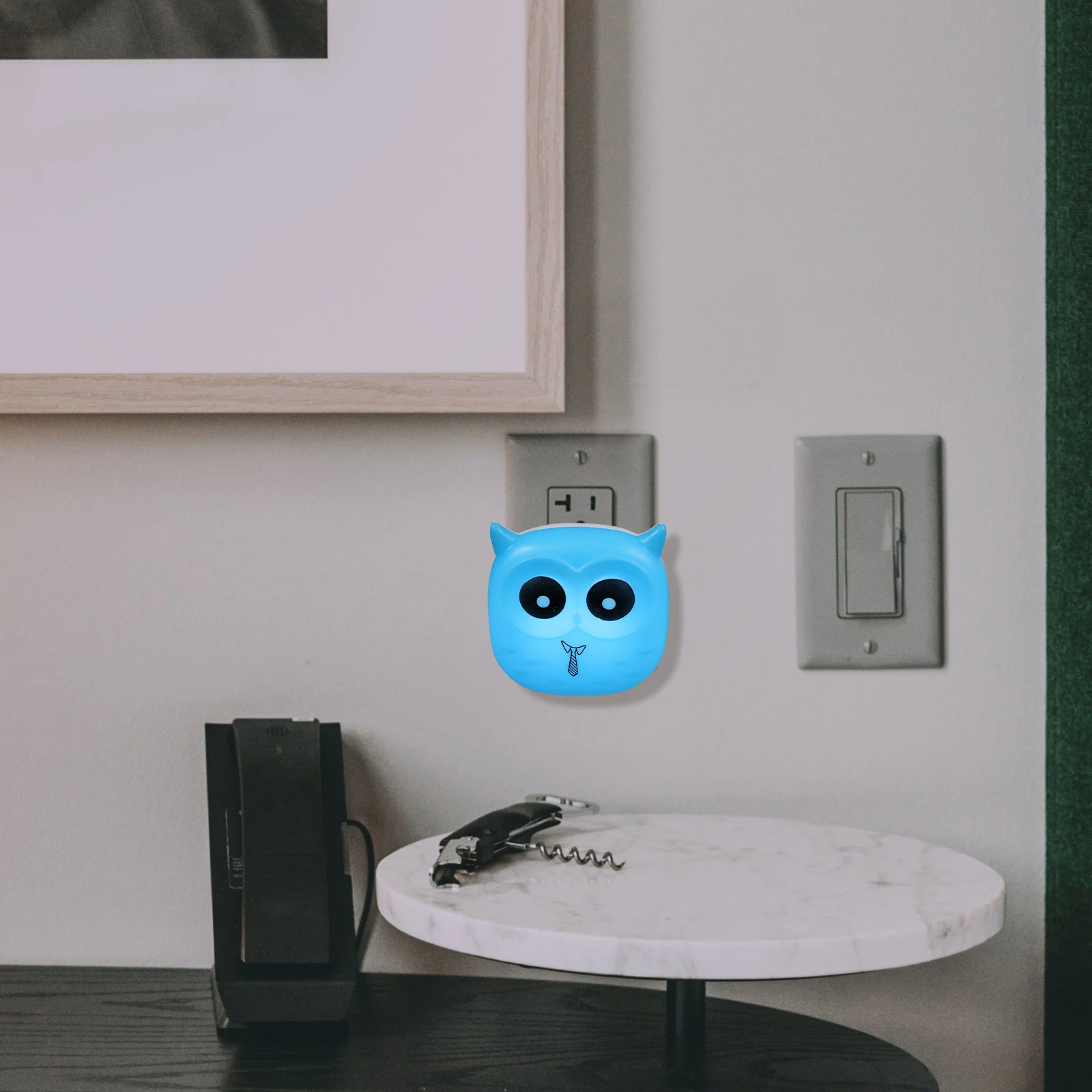 

Owl Night Light Led Baby Touch Control Lamp Warm Non- Energy Saving 50000 Hours For Kids Bedroom Nursery