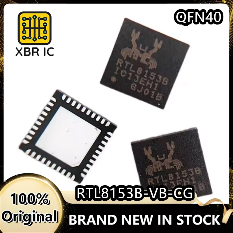 (5/20 pieces) RTL8153B-VB-CG RTL8153B QFN40 Ethernet controller chip New original authentic spot fast delivery