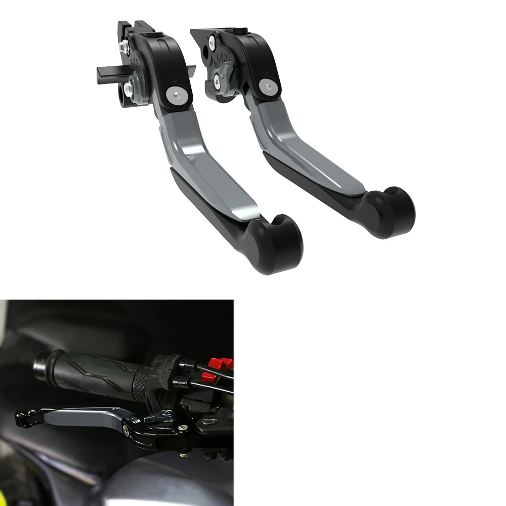 

Motorcycle Accessories Brake Clutch Levers For Suzuki B-KING 2008-2009 CNC Aluminum Adjustable Extendable Folding Handles Lever