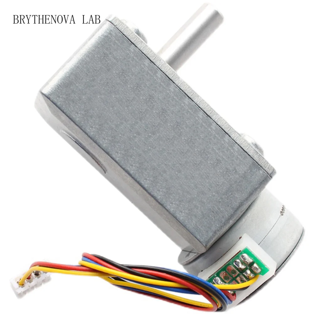 GW4632 25by Worm Gear Stepper Motor Brushless High Torque Stepping Motor Self Reversible Locking Reduction Gear