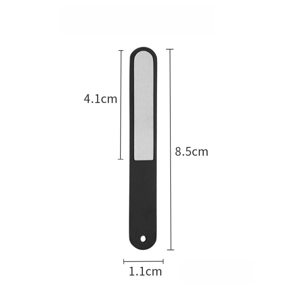 1PC New Fashion Nail Files Stainless Steel Manicure Pedicure Grooming Professional Finger Toe Nail Care Tools Accessories
