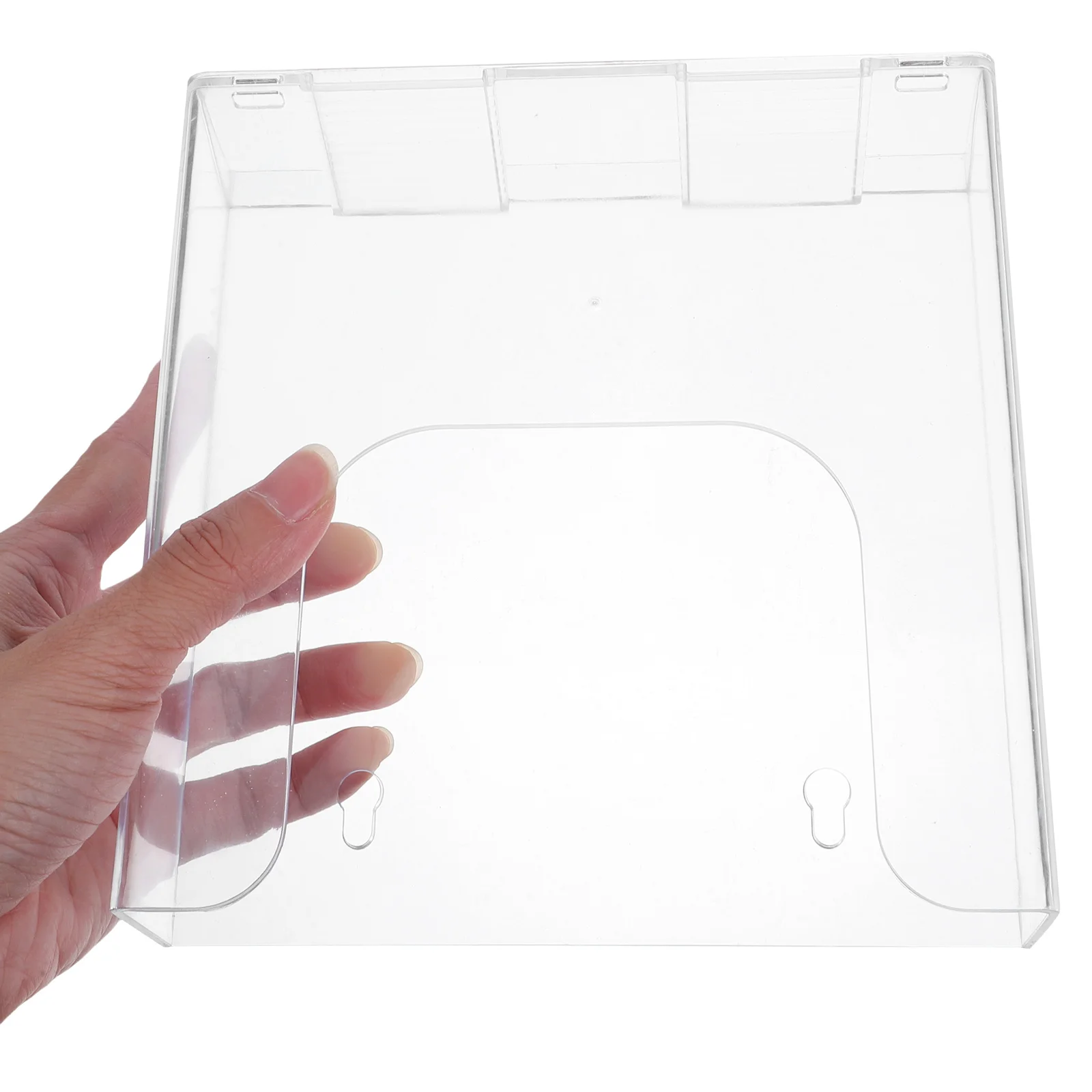 منظم ورق معلق مكون من قطعتين من حامل الملفات الشفاف وحامل المجلات العمودي وحامل عرض الطاولة للمكتب المنزلي