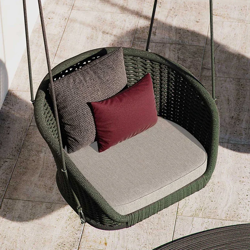 Hanging Rocking Chair Patio Swings Garden Luxury Modern Hammocks Patio Swings Sex For Room Outdoor Furniture Columpiar LLPS