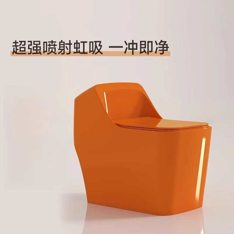 

Creative color personalized ordinary toilet household toilet small apartment