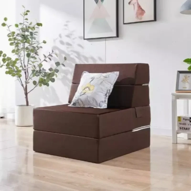 Lunch break sleeping mat folding sponge mattress foldable removable and washable multi-functional high-density sofa bed chair