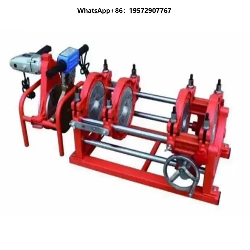 Hand Cranked Thermal fusion Butt Welding Machine Steel bar Steel Pipe Welding Machine Large Calibre Welded Pipe fusion Welder